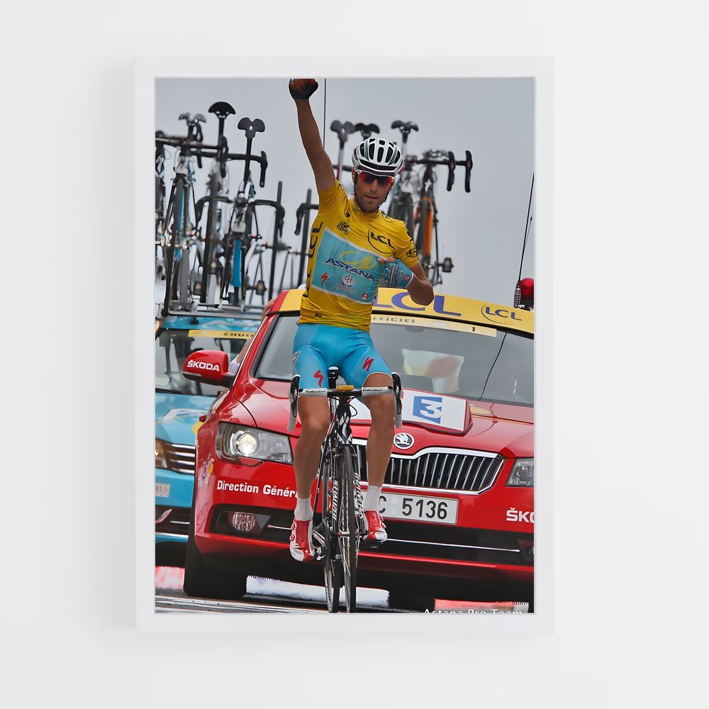 Poster La Victoire de Vincenzo – affiche Cyclisme (vue 3)